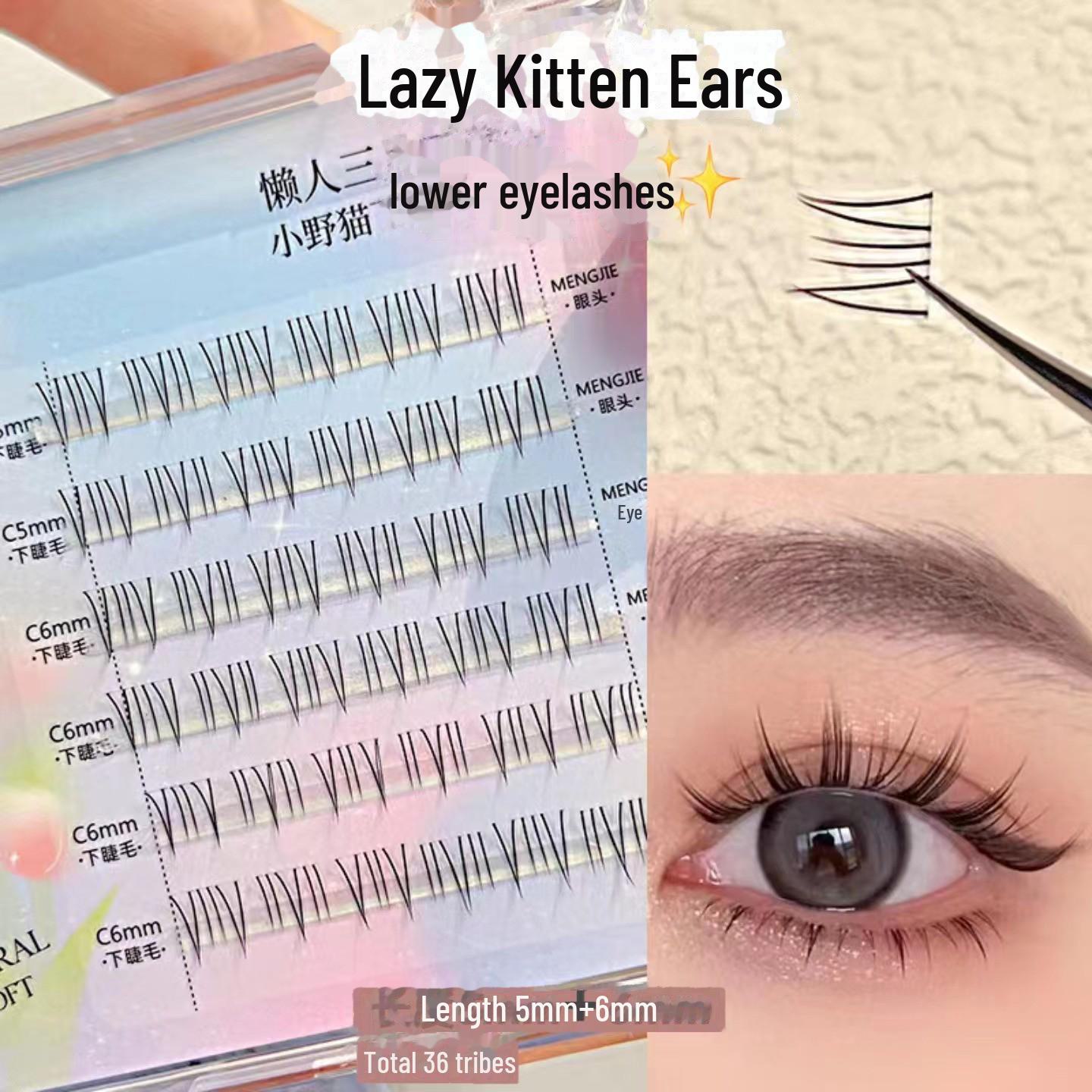 Натуральні накладні вії Mengji Shangpin - 10 рядів високої ємності, єдиний кластер у стилі дикого диявола для комічного образу Барбі.
Натуральні накладні вії Mengji Shangpin - 10 рядів високої ємності, єдиний кластер у стилі дикого диявола для комічного образу Барбі.