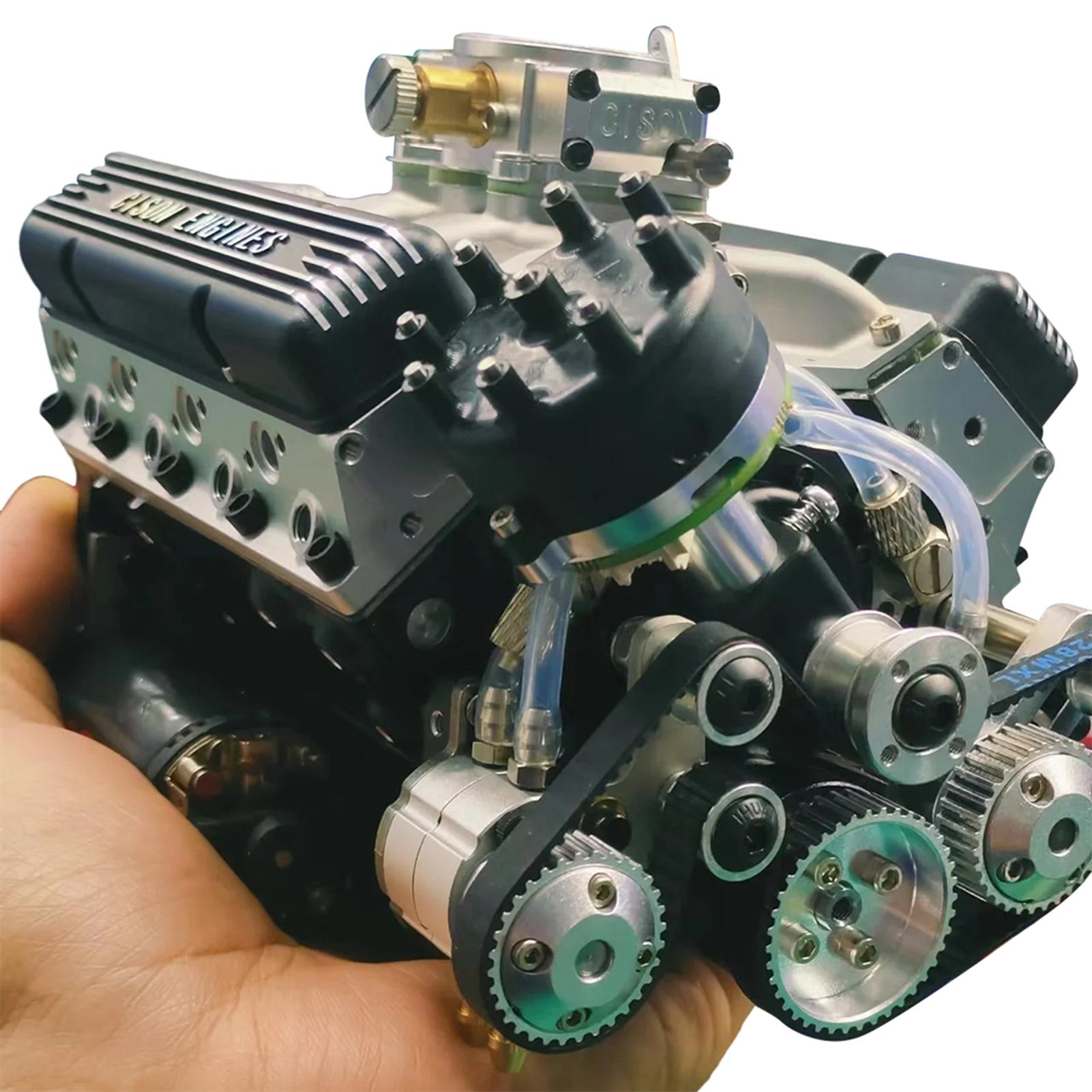 Механічна міні-модель двигуна V8 Смоляна прикраса Стильний настільний виріб Мініатюра двигуна Для офісного столу чорний
Механічна міні-модель двигуна V8 Смоляна прикраса Стильний настільний виріб Мініатюра двигуна Для офісного столу чорний