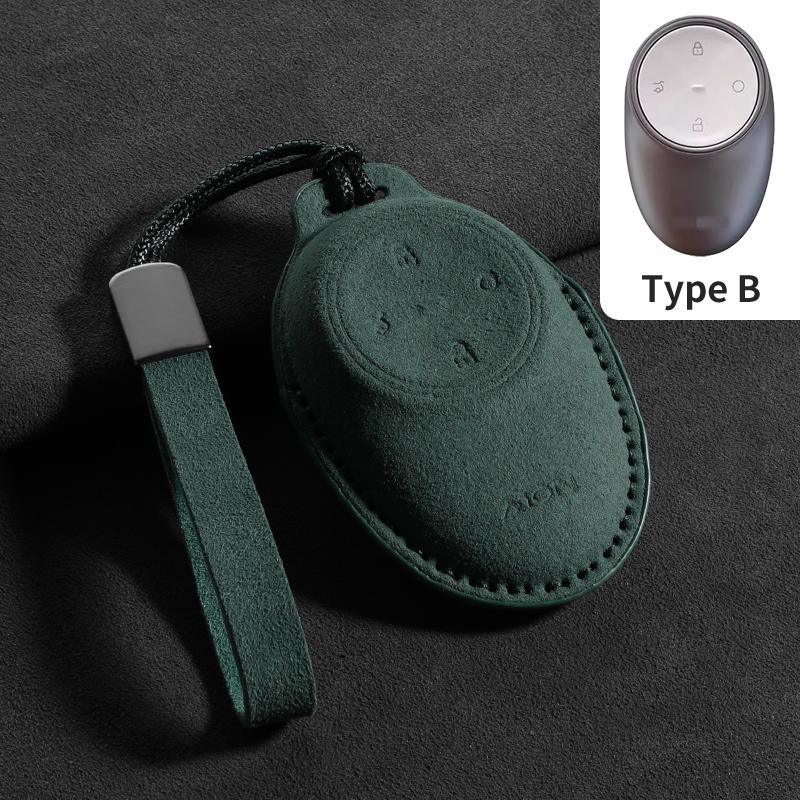 Suede Car Key Case Cover Fob For Aion Ut Y Rt V Car Remote Key Case Cover Car Keychain Protector Shell Decorative Aton Accessori
Suede Car Key Case Cover Fob For Aion Ut Y Rt V Car Remote Key Case Cover Car Keychain Protector Shell Decorative Aton Accessori