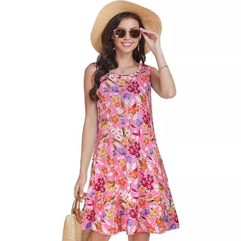 Женское платье без рукавов с принтом, повседневное, свободное, для похудения, в праздничном стиле XXL
Женское платье без рукавов с принтом, повседневное, свободное, для похудения, в праздничном стиле XXL