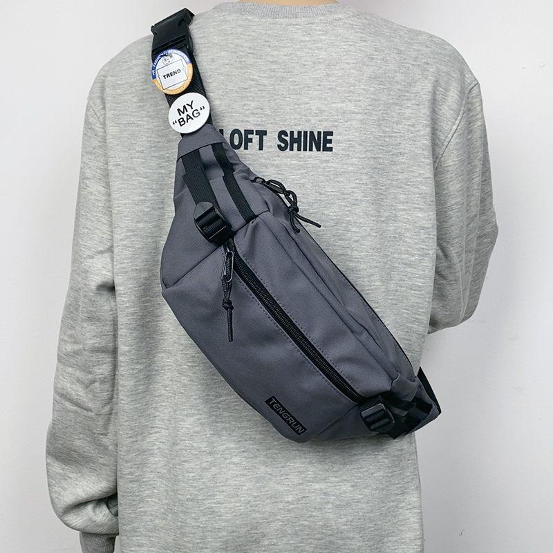 German Chest Bag Men s and Women s Ins Fashion Brand Sports Simple Shoulder Bag Casual Japan fashion Waist Bag Fashion Street Shoulder Gray send two badges
German Chest Bag Men s and Women s Ins Fashion Brand Sports Simple Shoulder Bag Casual Japan fashion Waist Bag Fashion Street Shoulder Gray send two badges