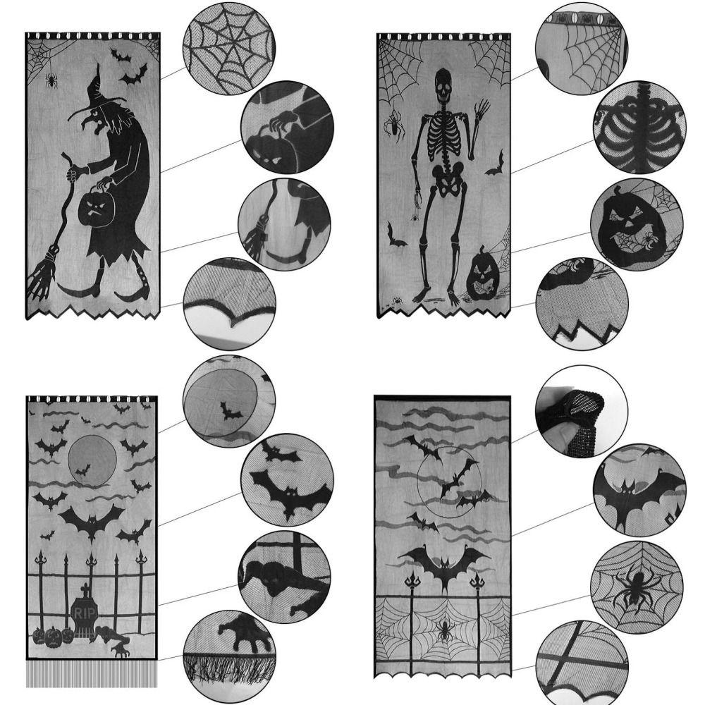 Cloth Halloween Door Curtains Table Flags Spider Web Tablecloth Halloween Curtains Fireplace
Cloth Halloween Door Curtains Table Flags Spider Web Tablecloth Halloween Curtains Fireplace