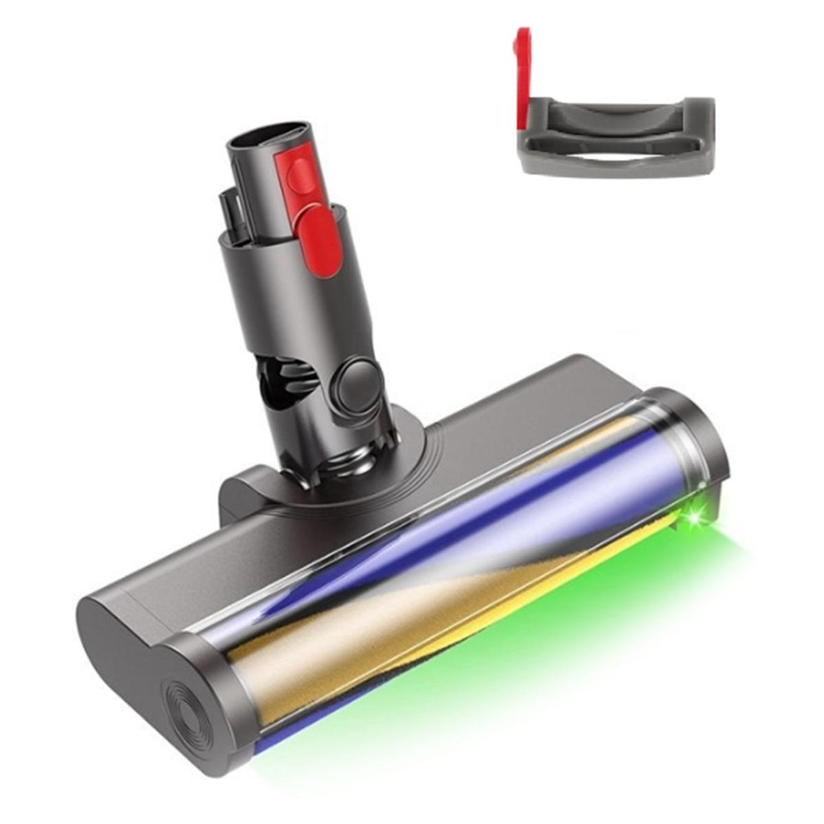 Электрическая насадка для пола Dyson V7 V8 V10 V11 V15, роликовая насадка для пылесоса с зеленой светодиодной подсветкой CHINA
Электрическая насадка для пола Dyson V7 V8 V10 V11 V15, роликовая насадка для пылесоса с зеленой светодиодной подсветкой CHINA