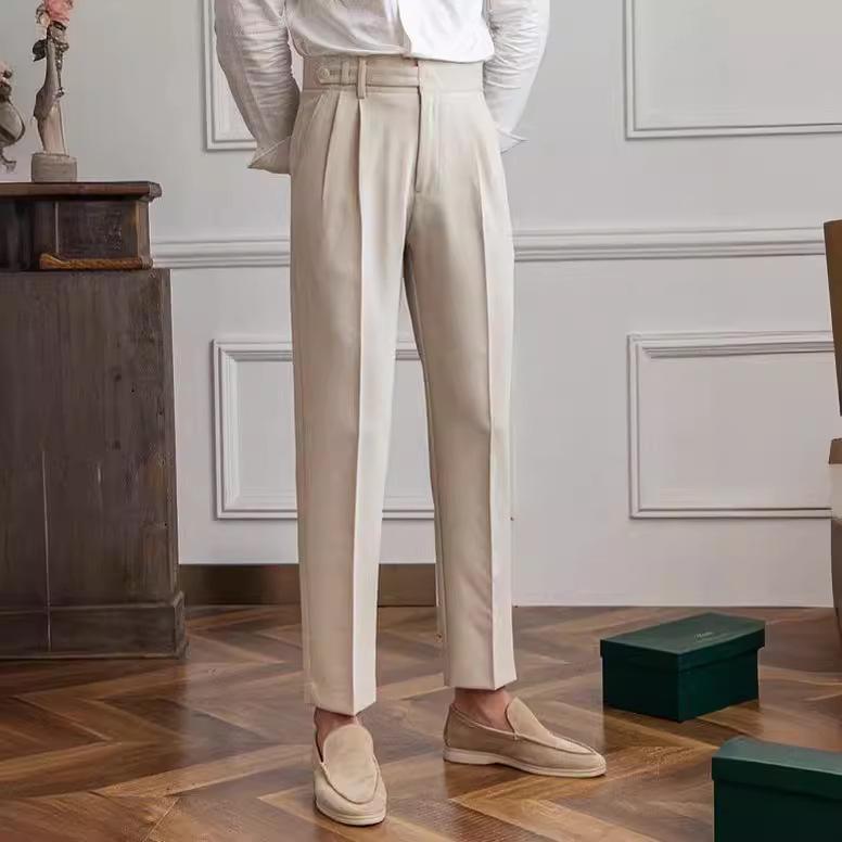 Men s Non-Iron Straight-Cut Business Trousers with Paris Buckle for Spring and Summer 28 чёрный
Men s Non-Iron Straight-Cut Business Trousers with Paris Buckle for Spring and Summer 28 чёрный