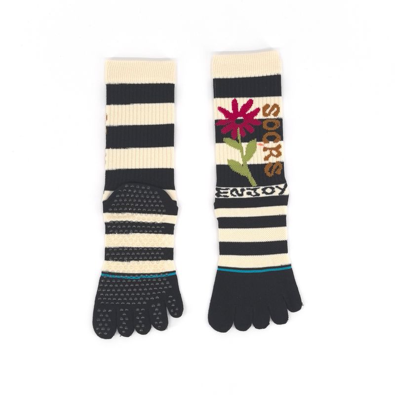 Профессиональные носки для йоги Нескользящие носки Носки для пилатеса Носки с пятью пальцами Чистый хлопок Силикон Фитнес-носки Small red flower five fingers
Профессиональные носки для йоги Нескользящие носки Носки для пилатеса Носки с пятью пальцами Чистый хлопок Силикон Фитнес-носки Small red flower five fingers