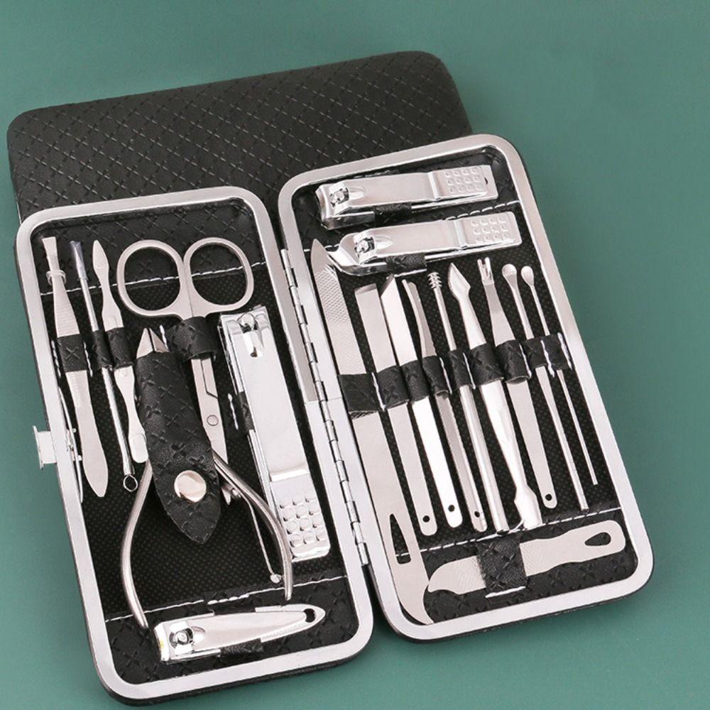 19Pcs Home Nail Clippers Set Foot Trimming Nail Care Kit Dead Skin Remove Nail Sanding Tool Gift золотий
19Pcs Home Nail Clippers Set Foot Trimming Nail Care Kit Dead Skin Remove Nail Sanding Tool Gift золотий