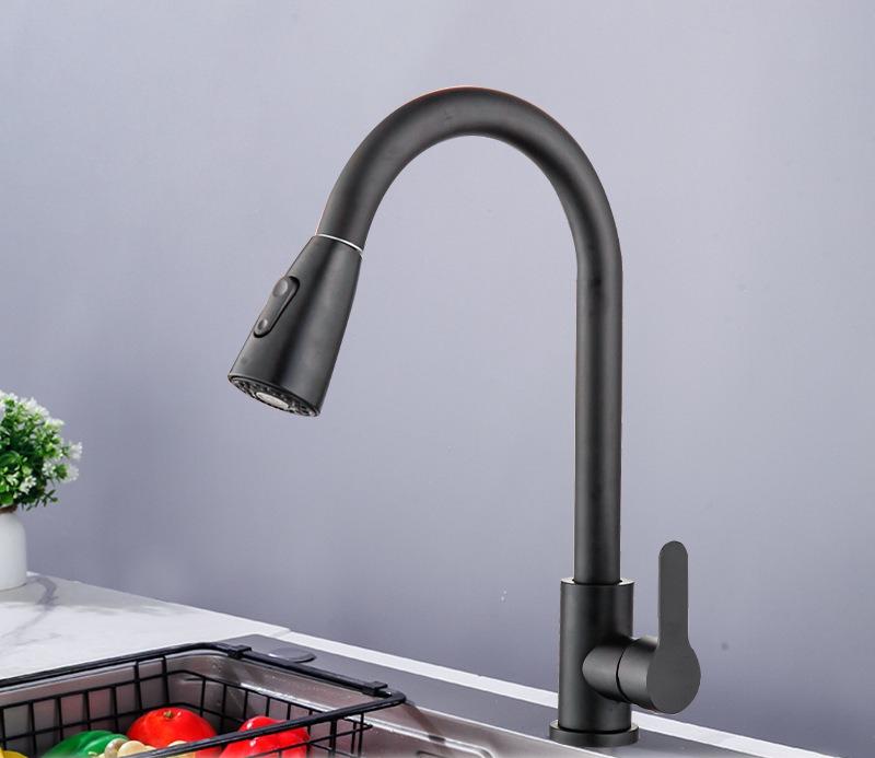 1PC Faucet Hot and Cold Dual Use Kitchen Bathroom Washbasin Sink Stainless Steel Faucet Household Goods Easy Installation чорний
1PC Faucet Hot and Cold Dual Use Kitchen Bathroom Washbasin Sink Stainless Steel Faucet Household Goods Easy Installation чорний