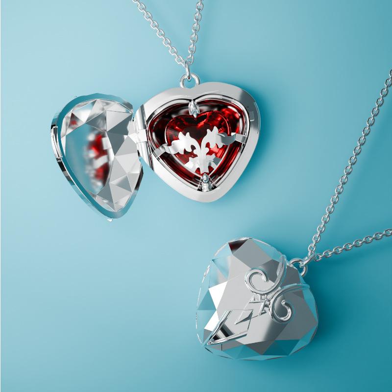 Personalized Love Open And Close Photo Album Pendant Necklace Fashionable Simple Collarbone Chain Electroplating Gold Color Retention
Personalized Love Open And Close Photo Album Pendant Necklace Fashionable Simple Collarbone Chain Electroplating Gold Color Retention