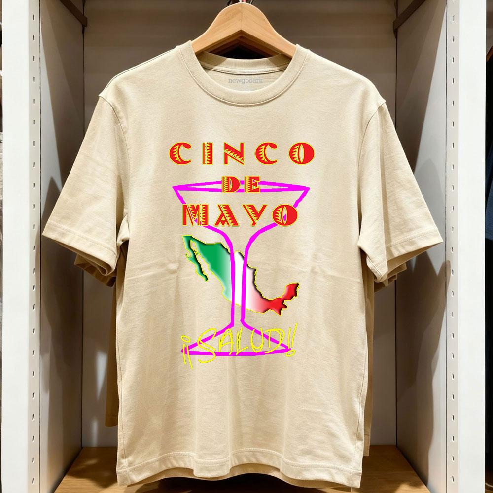 Cinco de Mayo salud TShirt Women Unisex Casual cotton graphic t shirts Adult streetwear camisetas tops tee Shortsleev 4XL
Cinco de Mayo salud TShirt Women Unisex Casual cotton graphic t shirts Adult streetwear camisetas tops tee Shortsleev 4XL