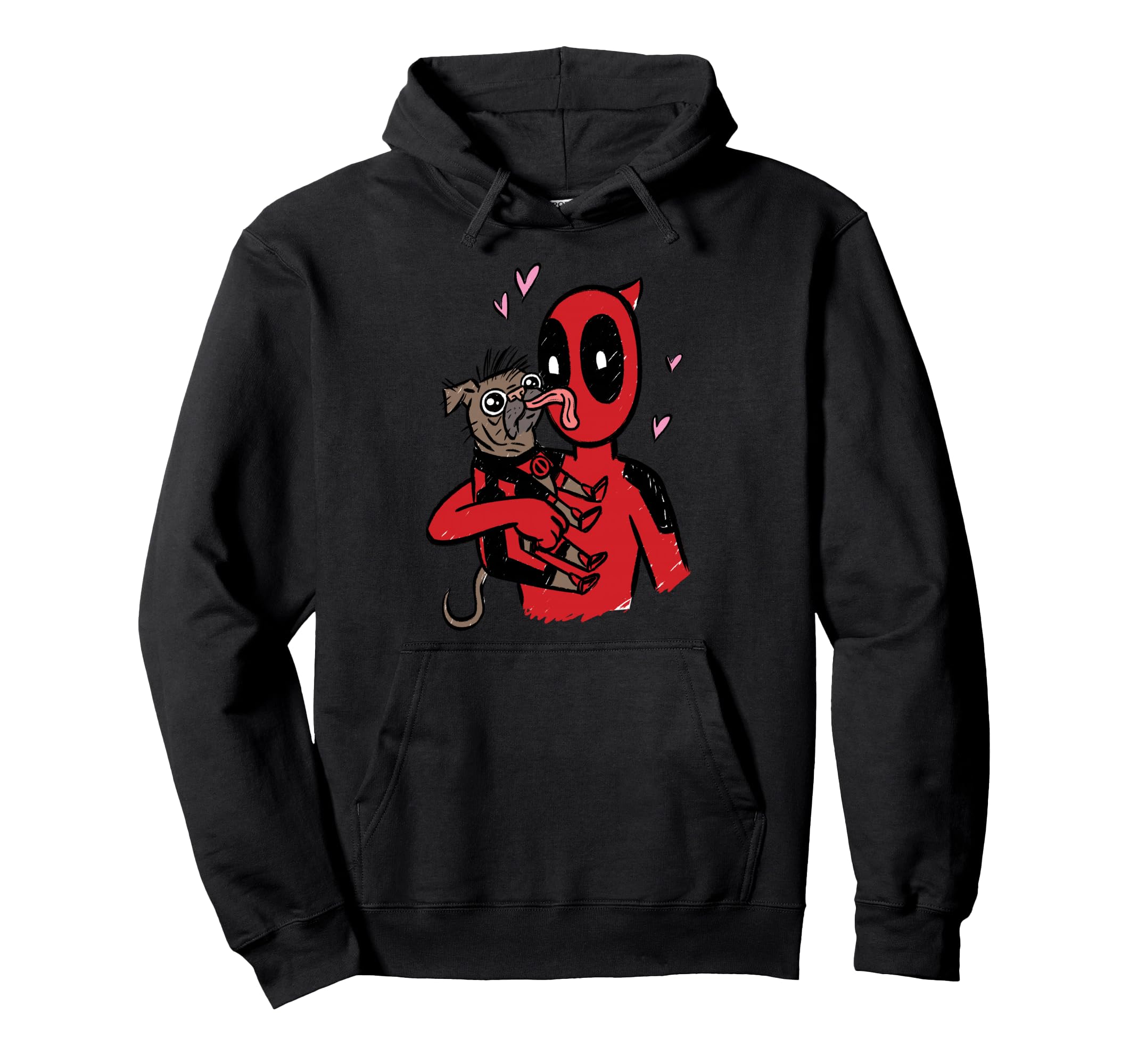 Marvel Deadpool & Wolverine Dogpool Kiss Graffiti Hoodie
Marvel Deadpool & Wolverine Dogpool Kiss Graffiti Hoodie