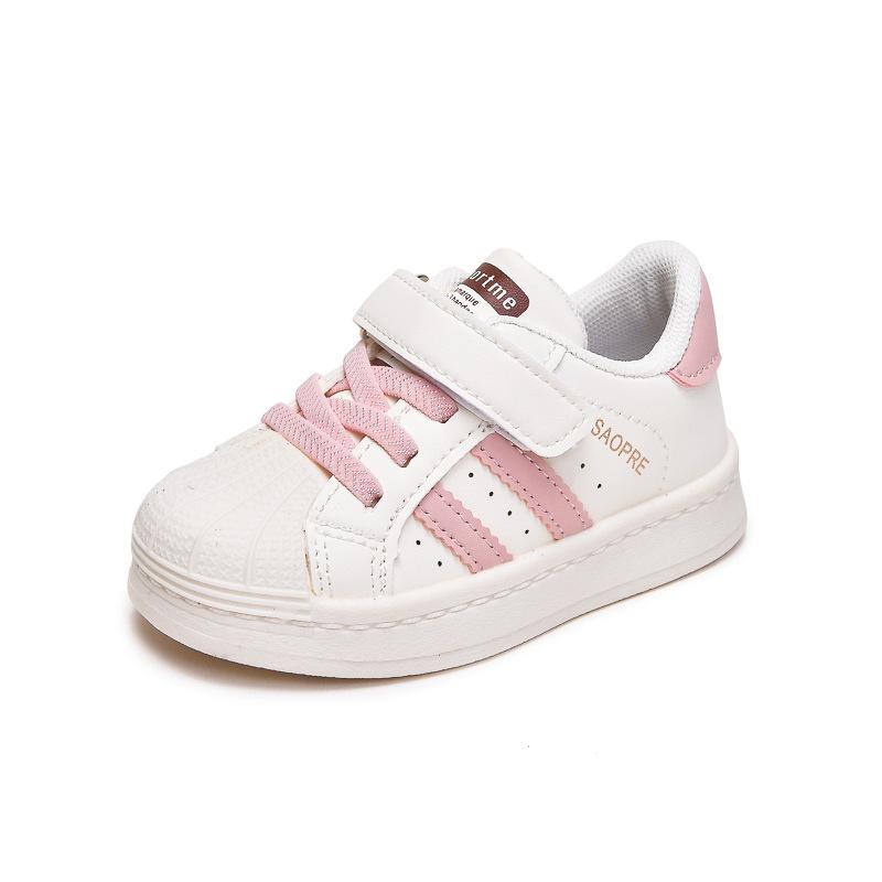 New children s sports shoes, shell-toe sneakers, toddler shoes, baby shoes, first-step walking shoes, trendy white shoes 16-20Code(One Hand5Doub
New children s sports shoes, shell-toe sneakers, toddler shoes, baby shoes, first-step walking shoes, trendy white shoes 16-20Code(One Hand5Doub