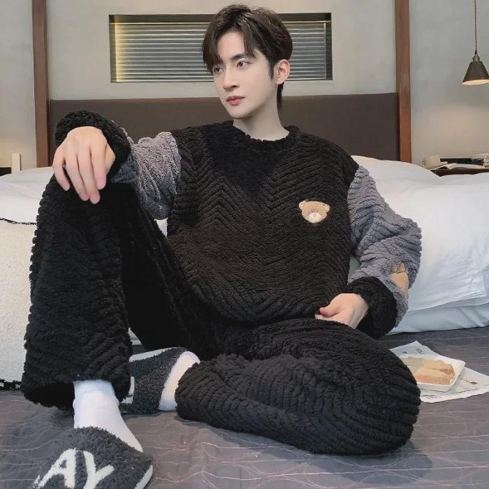 Хлопчачий товстий піжамний комплект з коралового флісу для осені та зими Extra Extra Extra Large (XXXL)
Хлопчачий товстий піжамний комплект з коралового флісу для осені та зими Extra Extra Extra Large (XXXL)