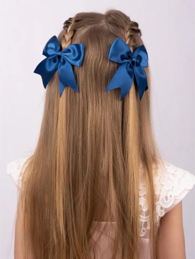 Заколка для волос в виде банта, милая заколка для лба, повязка на голову, симпатичная заколка для волос, 2 шт. One Size синий
Заколка для волос в виде банта, милая заколка для лба, повязка на голову, симпатичная заколка для волос, 2 шт. One Size синий