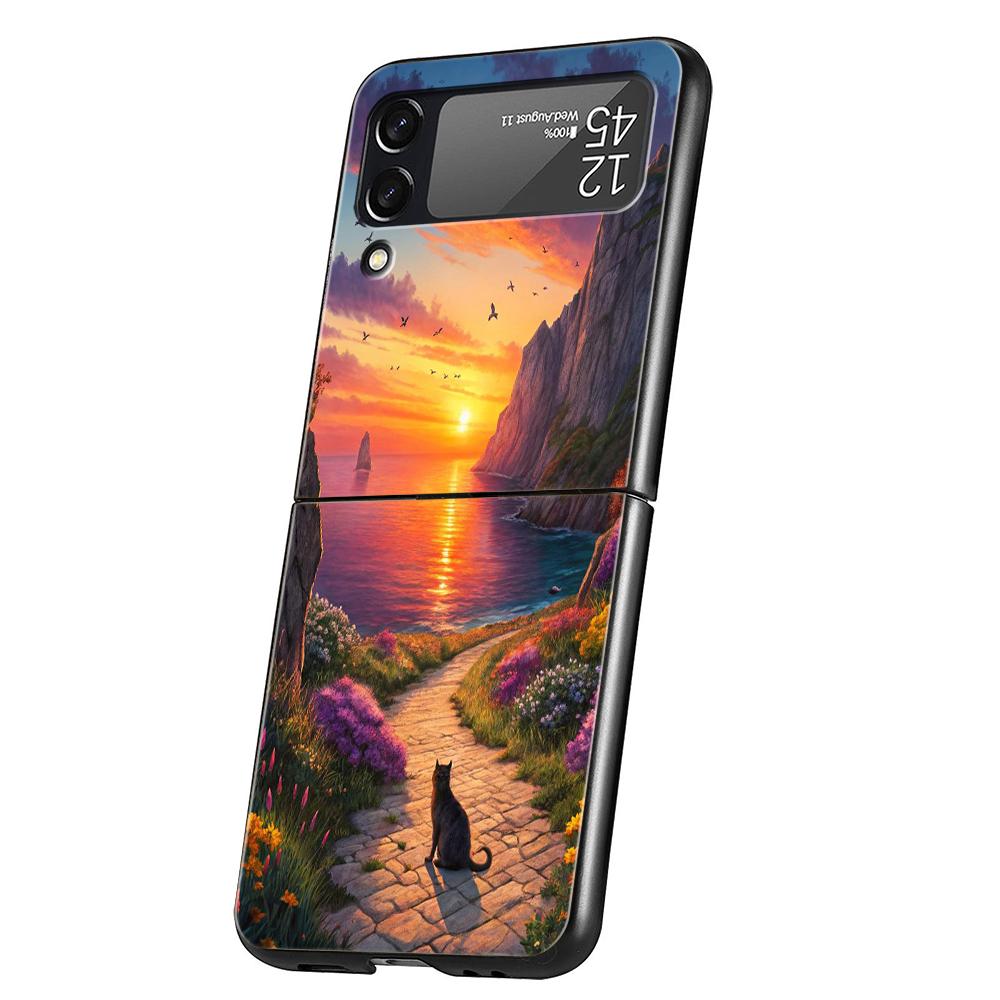 Жесткий ПК чехол для телефона Samsung Galaxy Z Flip 7 6 5 4 Черная крышка для Galaxy Z Flip 3 Складной Ударопрочный Capas Забавный Закатный Кот Z Flip 7
Жесткий ПК чехол для телефона Samsung Galaxy Z Flip 7 6 5 4 Черная крышка для Galaxy Z Flip 3 Складной Ударопрочный Capas Забавный Закатный Кот Z Flip 7