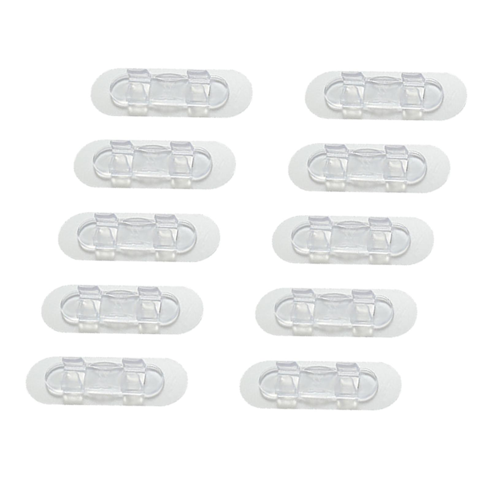 10pcs Adhesive Cable Clips Firm Secure Wall Wire Holders Cord Organizer for Home Office Workbench S S
10pcs Adhesive Cable Clips Firm Secure Wall Wire Holders Cord Organizer for Home Office Workbench S S