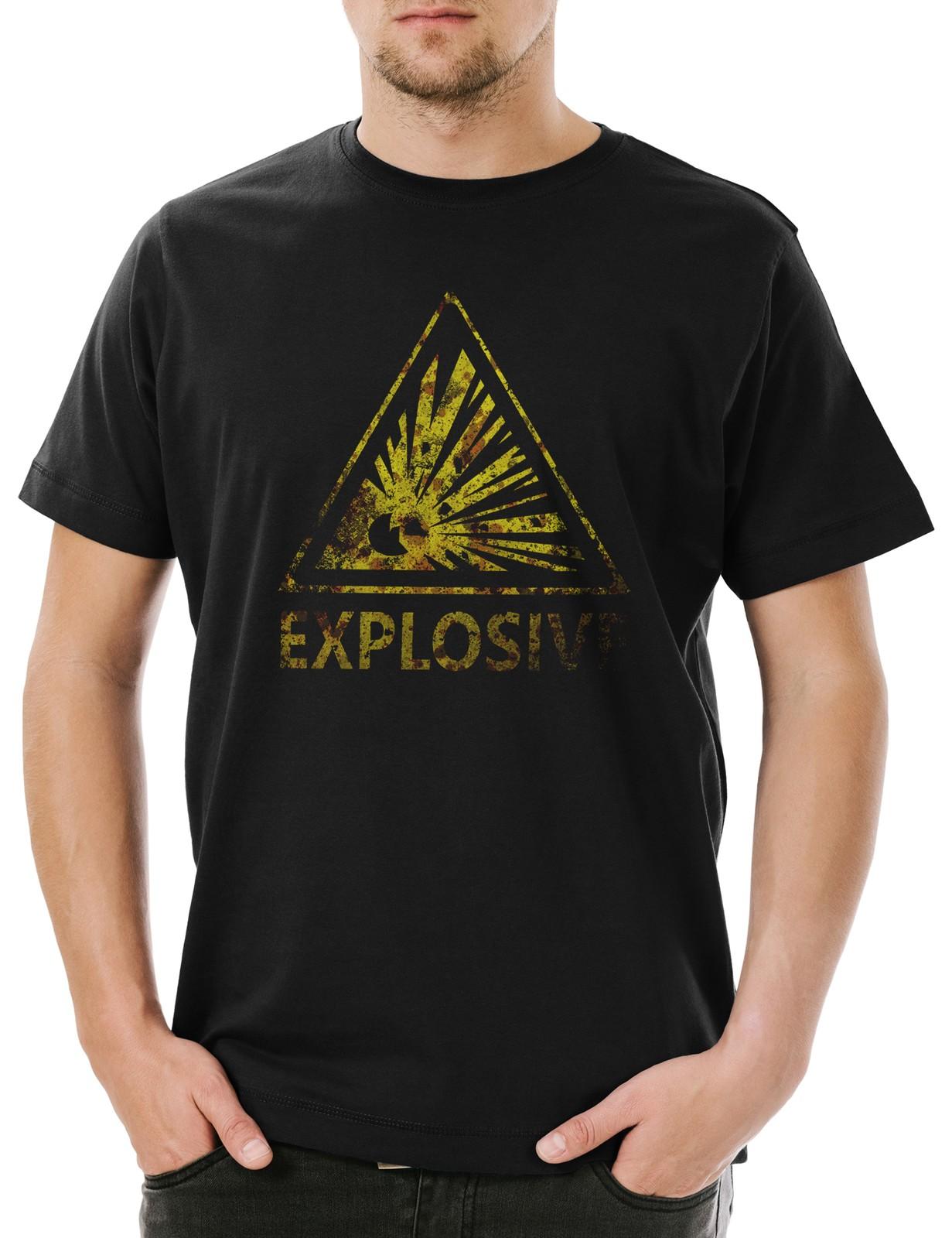 Caution Explosive Vintage Logo Sign Men s T-Shirt Mens Womens Tees Top Warning Danger Explosion TNT 3XL
Caution Explosive Vintage Logo Sign Men s T-Shirt Mens Womens Tees Top Warning Danger Explosion TNT 3XL