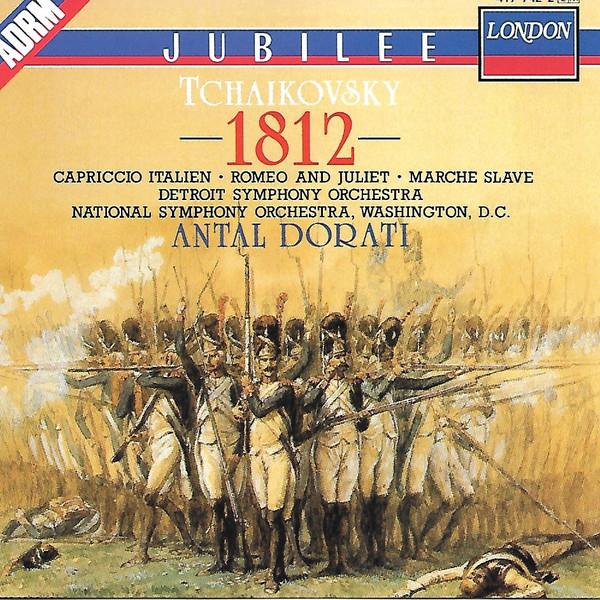 CD PYOTR ILYICH TCHAIKOVSKY - 1812 Overture, Capriccio Italien, R 4177422 London Records 1987 US Classical Used
CD PYOTR ILYICH TCHAIKOVSKY - 1812 Overture, Capriccio Italien, R 4177422 London Records 1987 US Classical Used