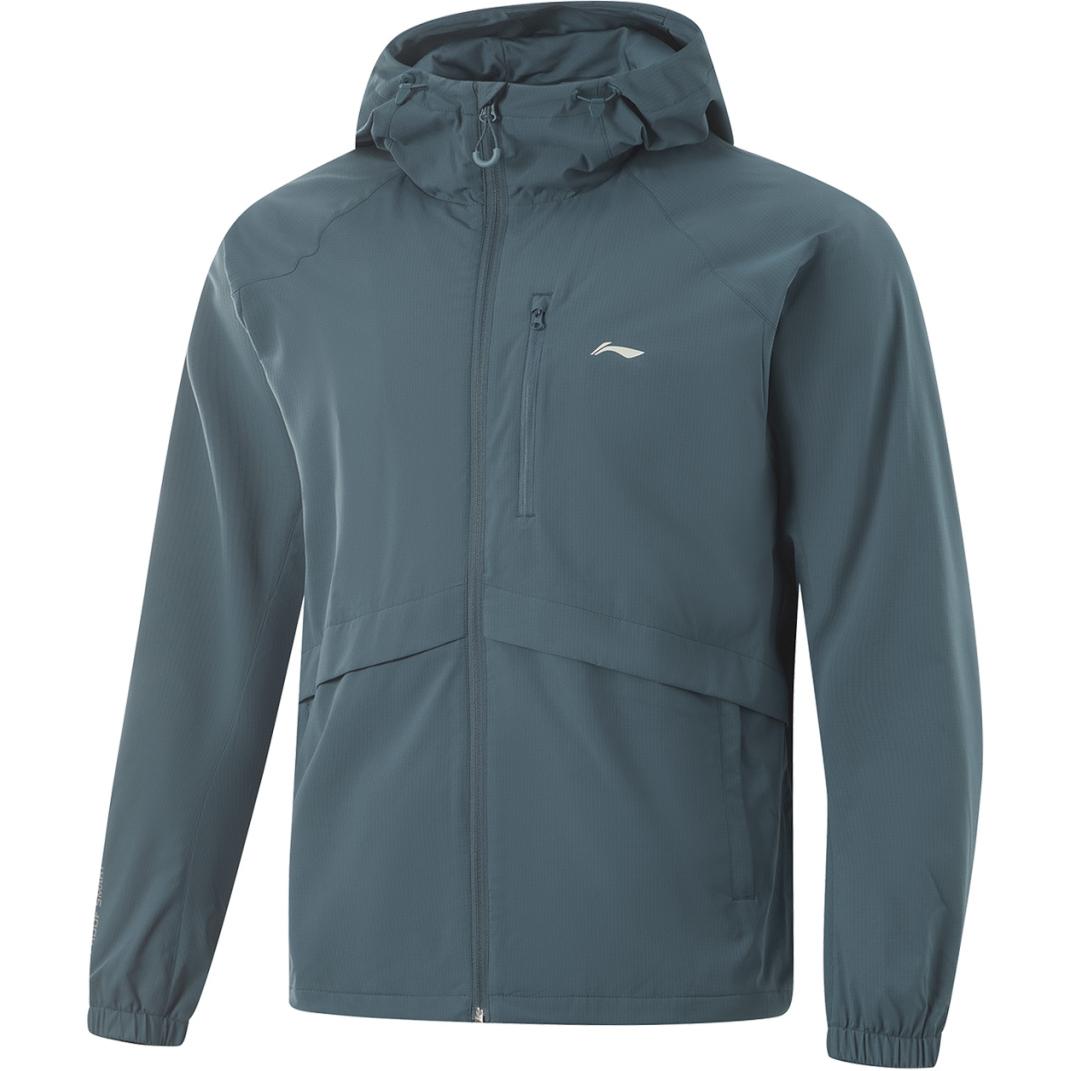 Li-Ning Ruffled Water-Resistant Comfortable Casual Letter Print Loose Hooded Zipper Jacket Men Jacket Cloud-Green AFDU937-3 S
Li-Ning Ruffled Water-Resistant Comfortable Casual Letter Print Loose Hooded Zipper Jacket Men Jacket Cloud-Green AFDU937-3 S