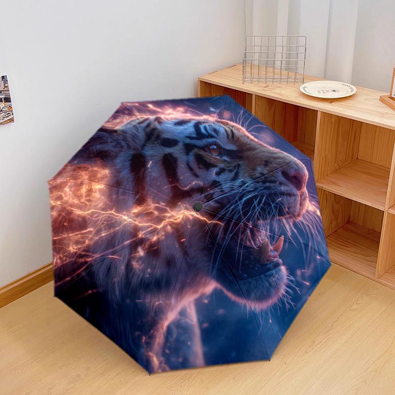 1 PC Automatic Folding Umbrella - Lions and tigers Pattern, Portable & Foldable Design with 8 Ribs, Christmas Birthday Gifts
1 PC Automatic Folding Umbrella - Lions and tigers Pattern, Portable & Foldable Design with 8 Ribs, Christmas Birthday Gifts