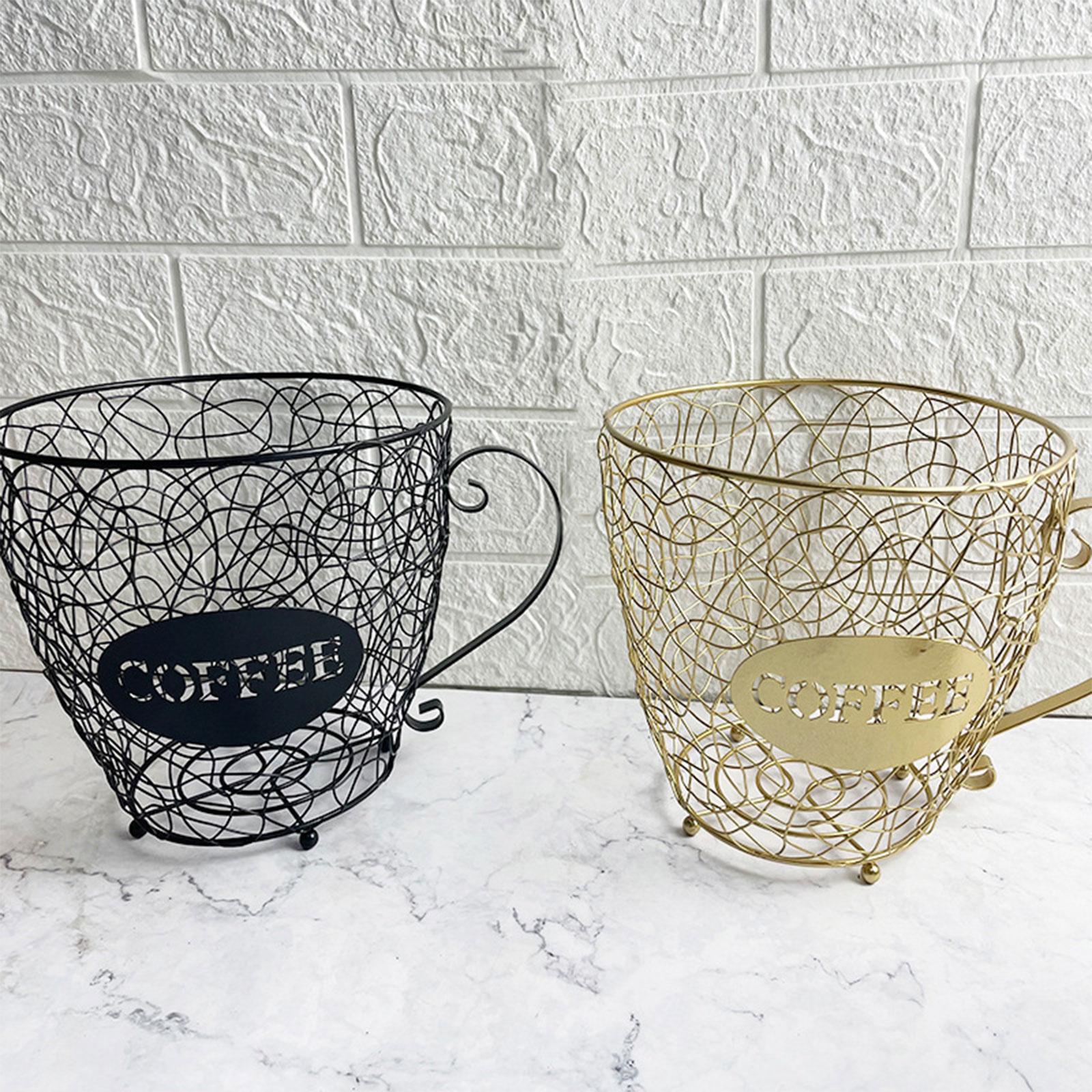 Корзина для хранения кофейных капсул, контейнер для хранения, металлические организации, принадлежности для ресторана, обеденного кухонного стола, организация
Корзина для хранения кофейных капсул, контейнер для хранения, металлические организации, принадлежности для ресторана, обеденного кухонного стола, организация