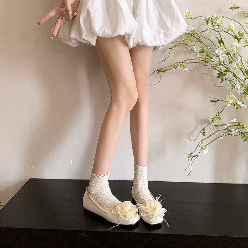 French fairy wind shallow mouth single shoes female 2025 new gentle evening shoes ballet flat shoes 40
French fairy wind shallow mouth single shoes female 2025 new gentle evening shoes ballet flat shoes 40