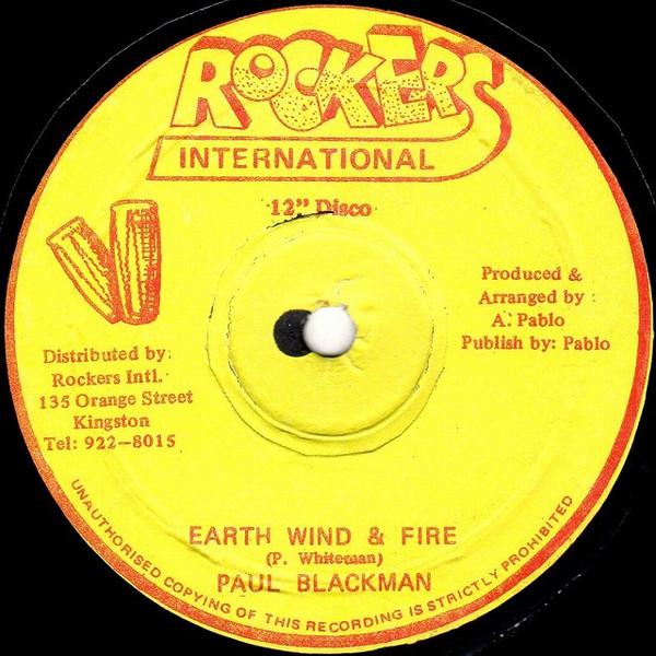 12inch Record PAUL BLACKMAN / ROCKERS ALL STARS - Earth Wind & Fire / Ras Menelik Con NONE Rockers Interna Jamaica Reggae, Ska & Dub Used
12inch Record PAUL BLACKMAN / ROCKERS ALL STARS - Earth Wind & Fire / Ras Menelik Con NONE Rockers Interna Jamaica Reggae, Ska & Dub Used