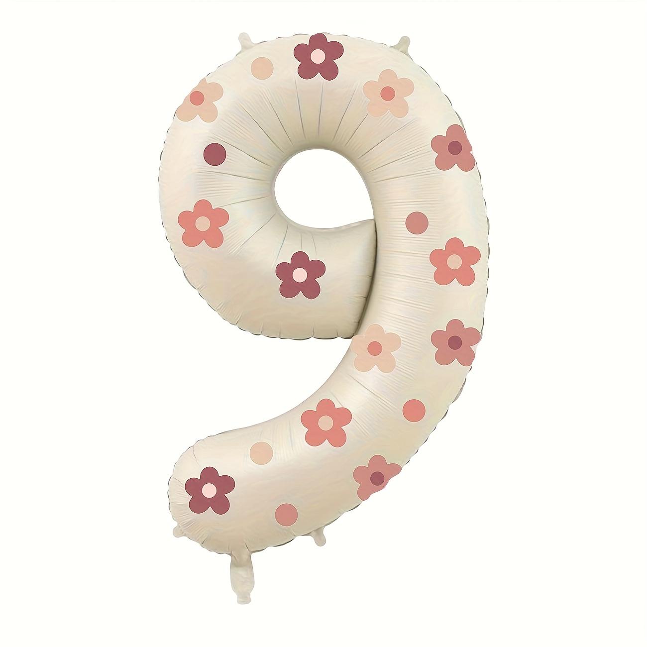 40in Foil Number Balloons with Floral Stickers, 0-9 for Wedding Birthday Party Home Decor, Graduation/festival/Bachelorette 40inch
40in Foil Number Balloons with Floral Stickers, 0-9 for Wedding Birthday Party Home Decor, Graduation/festival/Bachelorette 40inch