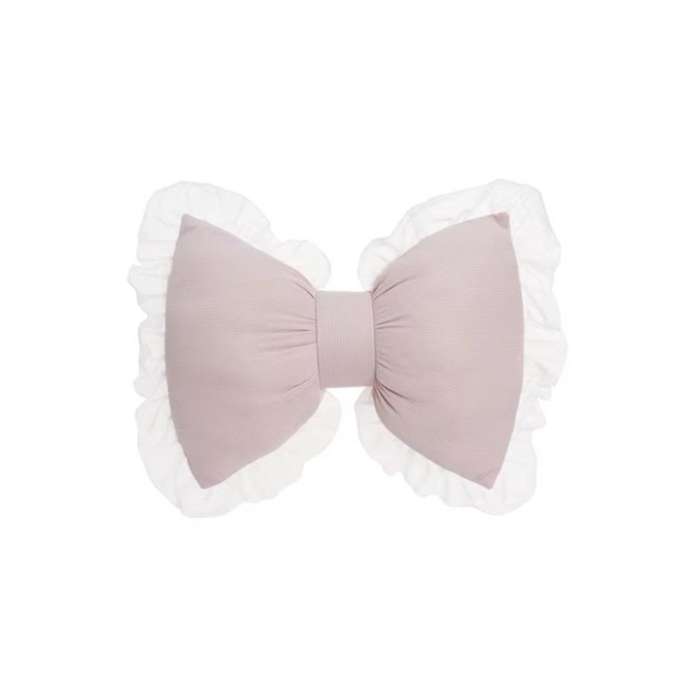Ruffle Lace Edge Back Cushion PP Cotton Filling Support Pillow Cute Bow-shaped Pillow Living Room рожевий
Ruffle Lace Edge Back Cushion PP Cotton Filling Support Pillow Cute Bow-shaped Pillow Living Room рожевий