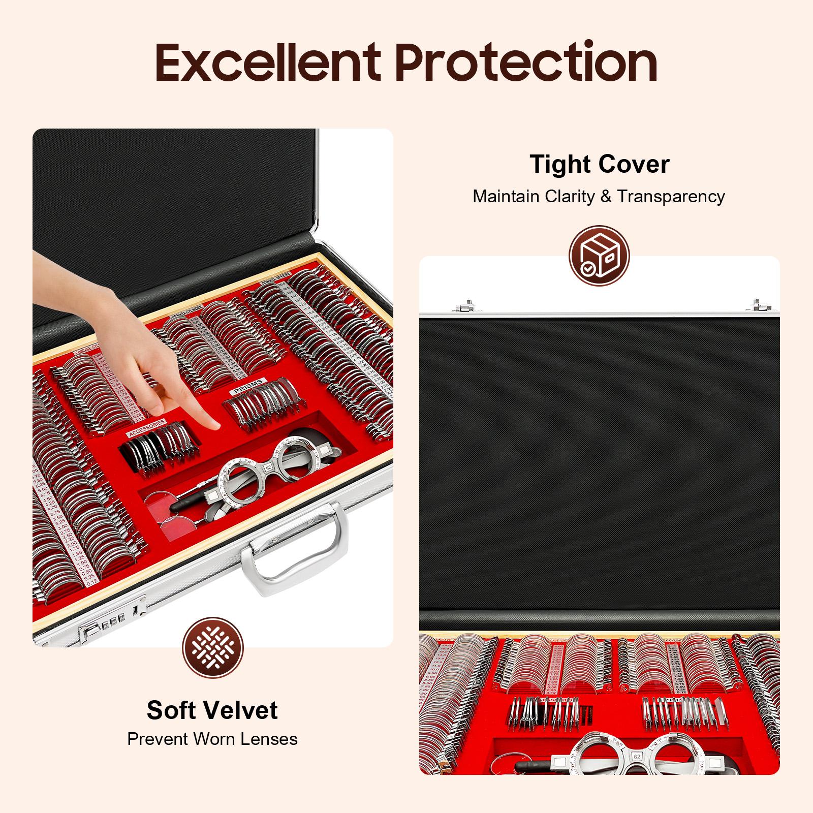 Оптометрический набор пробных линз Оптометрический прибор для тренировки глаз 266 линз Оптометрические ретиноскопические линейки Для оптометристов, тестеров зрения GERMANY
Оптометрический набор пробных линз Оптометрический прибор для тренировки глаз 266 линз Оптометрические ретиноскопические линейки Для оптометристов, тестеров зрения GERMANY