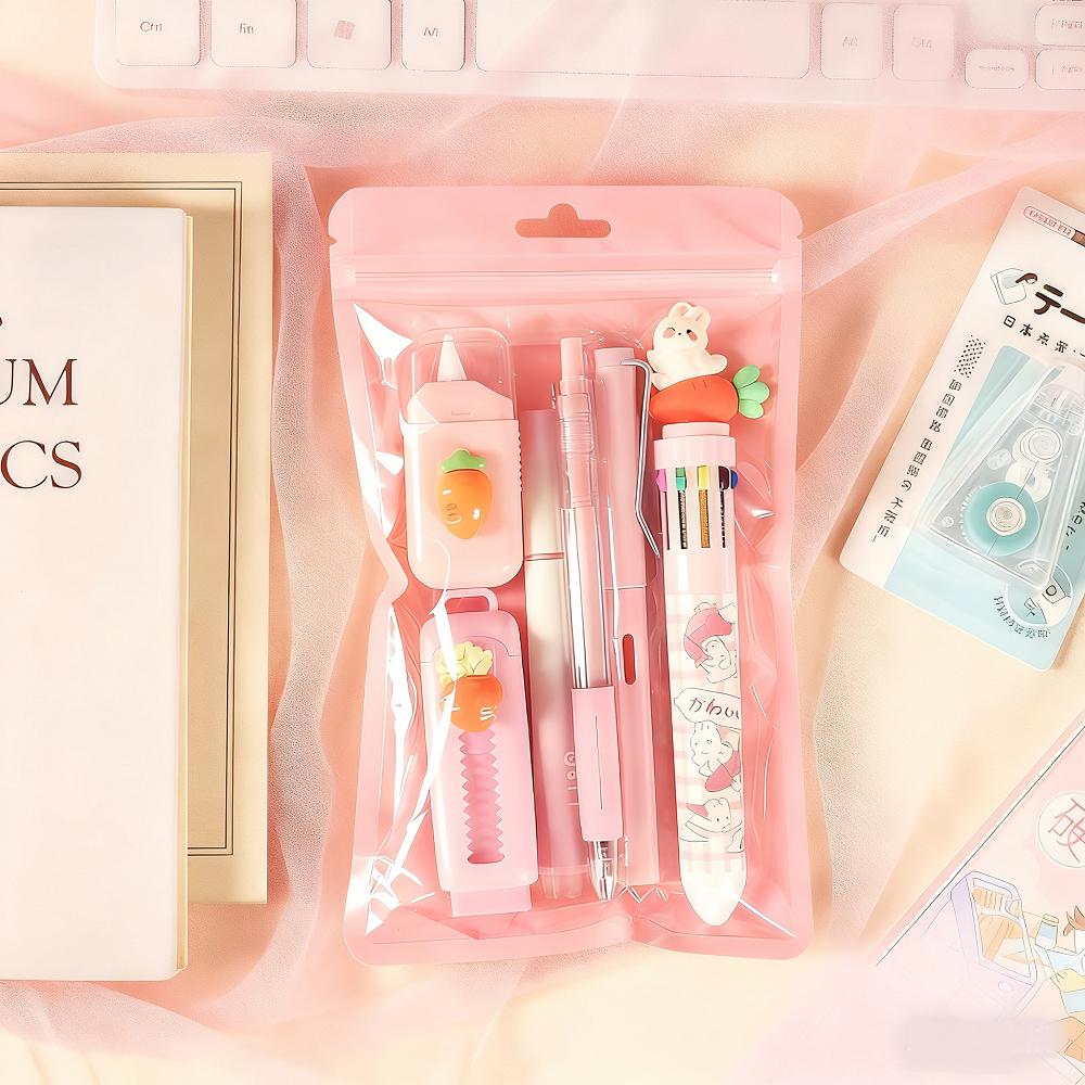 1 Pack Highly Attractive Stationery Set Xmas Stationery Gift Cute Ballpoint Pen Gel Pen Correction Tape Eraser Students Prizes
1 Pack Highly Attractive Stationery Set Xmas Stationery Gift Cute Ballpoint Pen Gel Pen Correction Tape Eraser Students Prizes