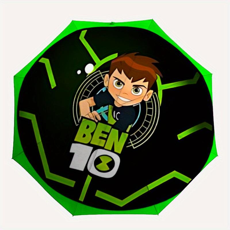 1pc Ben 10 Automatic Opening/closing Umbrella, Windproof, Foldable Sunshade, Perfect Gift for Friends, Durable Handle yy250815139
1pc Ben 10 Automatic Opening/closing Umbrella, Windproof, Foldable Sunshade, Perfect Gift for Friends, Durable Handle yy250815139