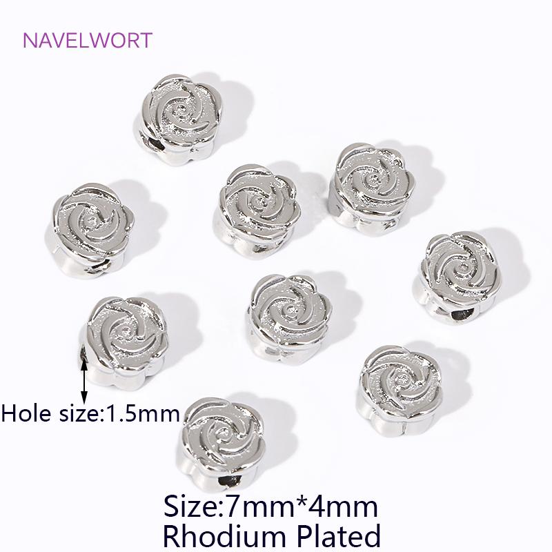 Separator For Beads 18K Gold Plated Brass Flowers Shape Spacer Beads For Bracelet Making Supplies DIY Jewelry Making Accessories 5 pieces
Separator For Beads 18K Gold Plated Brass Flowers Shape Spacer Beads For Bracelet Making Supplies DIY Jewelry Making Accessories 5 pieces