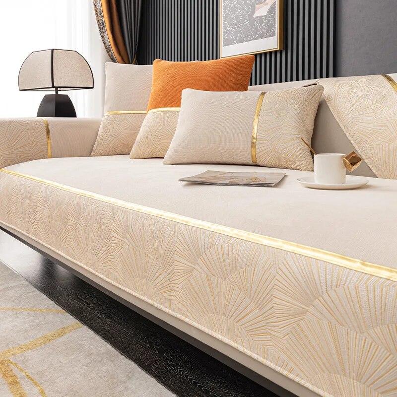 Комбинированный чехол для дивана с золотыми слитками, роскошный диванный коврик, полотенце для дивана, нескользящий чехол для дивана, диванная подушка для гостиной 
Комбинированный чехол для дивана с золотыми слитками, роскошный диванный коврик, полотенце для дивана, нескользящий чехол для дивана, диванная подушка для гостиной