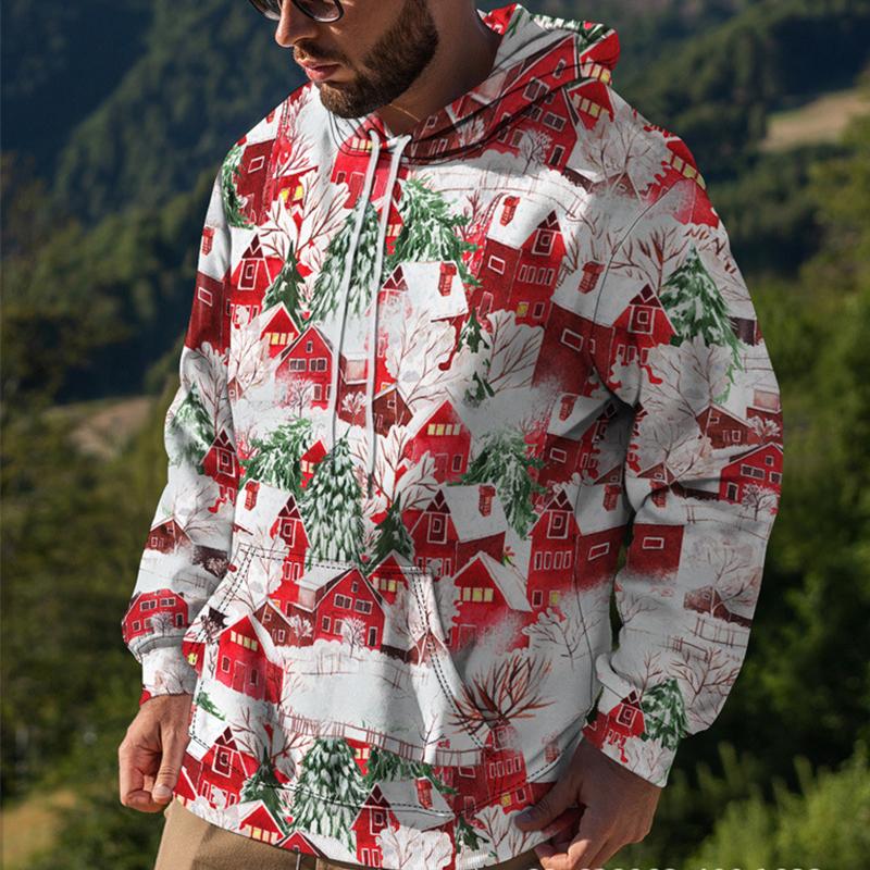 Осенняя новая красная мужская тонкая толстовка с рождественским принтом, повседневная удобная толстовка с 3D цифровой печатью для мужчин и женщин, бейсбольная форма для пар XS красный 
Осенняя новая красная мужская тонкая толстовка с рождественским принтом, повседневная удобная толстовка с 3D цифровой печатью для мужчин и женщин, бейсбольная форма для пар XS красный