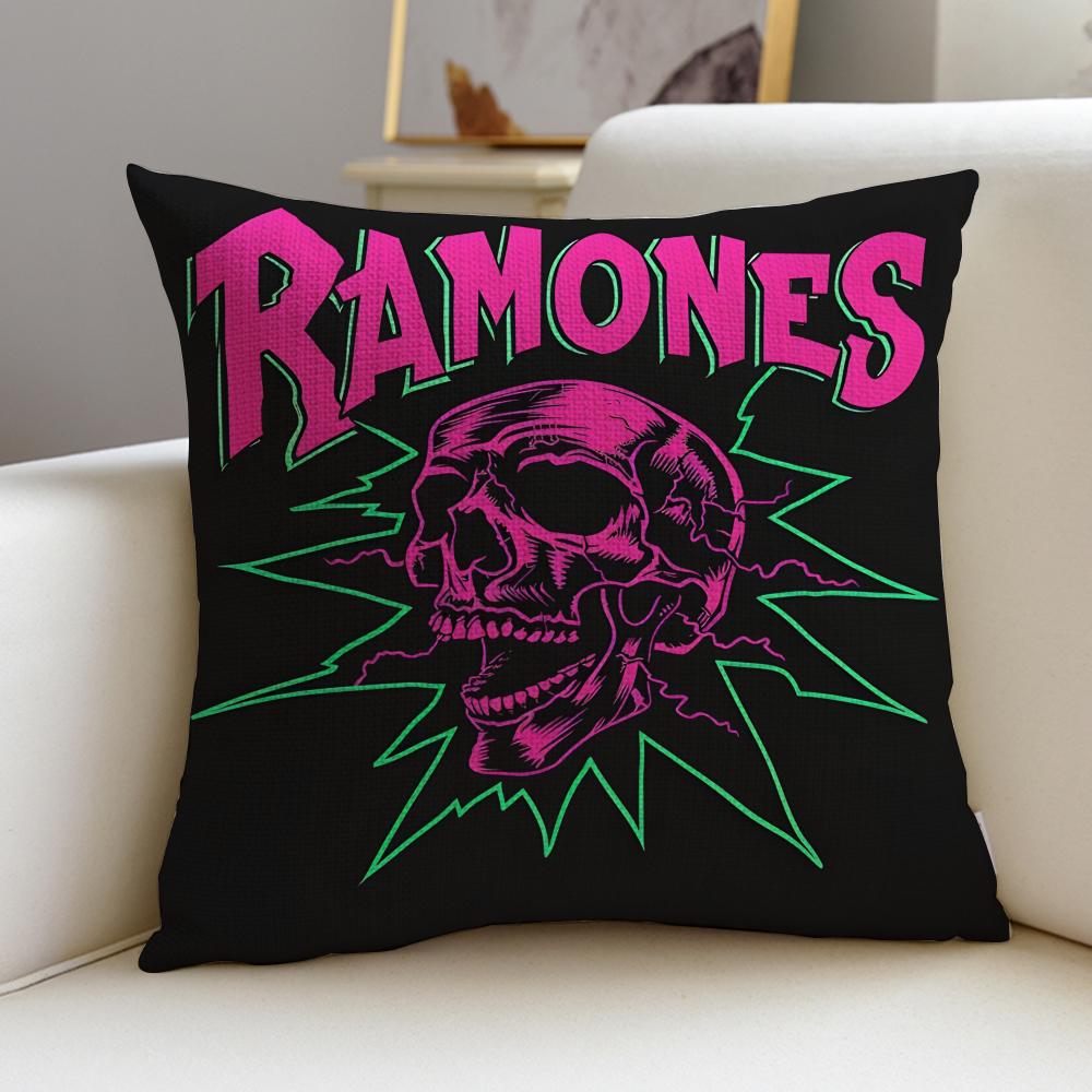 Punk RRamonesS Cushion Cover Breathable and skinfriendly linen pillowcase square removable and washable cushion 30X30cm
Punk RRamonesS Cushion Cover Breathable and skinfriendly linen pillowcase square removable and washable cushion 30X30cm