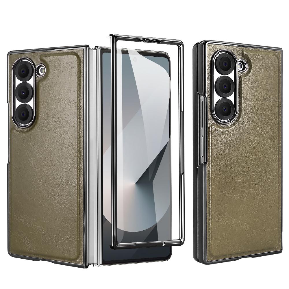VIETAO Fit For Samsung Galaxy Z Fold 6 Fold 5 Case With Magnetic Wireless Charge, PU Leather Phone Cover With Front Screen Film For Samsung Z Fold 5 зелений
VIETAO Fit For Samsung Galaxy Z Fold 6 Fold 5 Case With Magnetic Wireless Charge, PU Leather Phone Cover With Front Screen Film For Samsung Z Fold 5 зелений