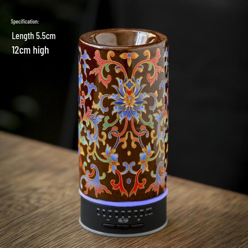 Electric Ceramic Incense Burner with Charging, Timer & Temp Control for Sandalwood Incense Powder/Blocks.
Electric Ceramic Incense Burner with Charging, Timer & Temp Control for Sandalwood Incense Powder/Blocks.