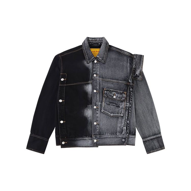 Levis X Pioneer Series Повседневная удобная джинсовая куртка унисекс Куртка черная серая A1050-0000
Levis X Pioneer Series Повседневная удобная джинсовая куртка унисекс Куртка черная серая A1050-0000