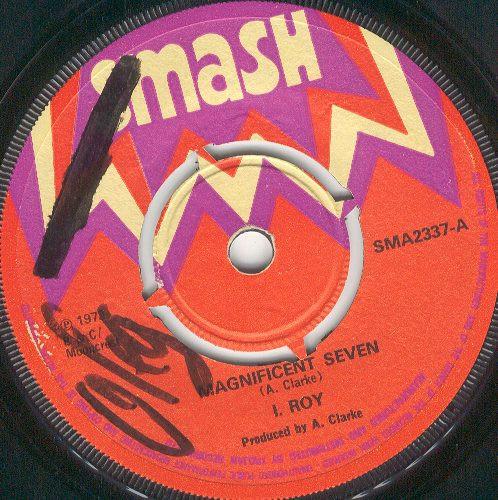 7inch Record IROY Magnificent Seven Leggo Beast SMA2337 Smash 1973 UK Reggae Ska Dub Used
7inch Record IROY Magnificent Seven Leggo Beast SMA2337 Smash 1973 UK Reggae Ska Dub Used