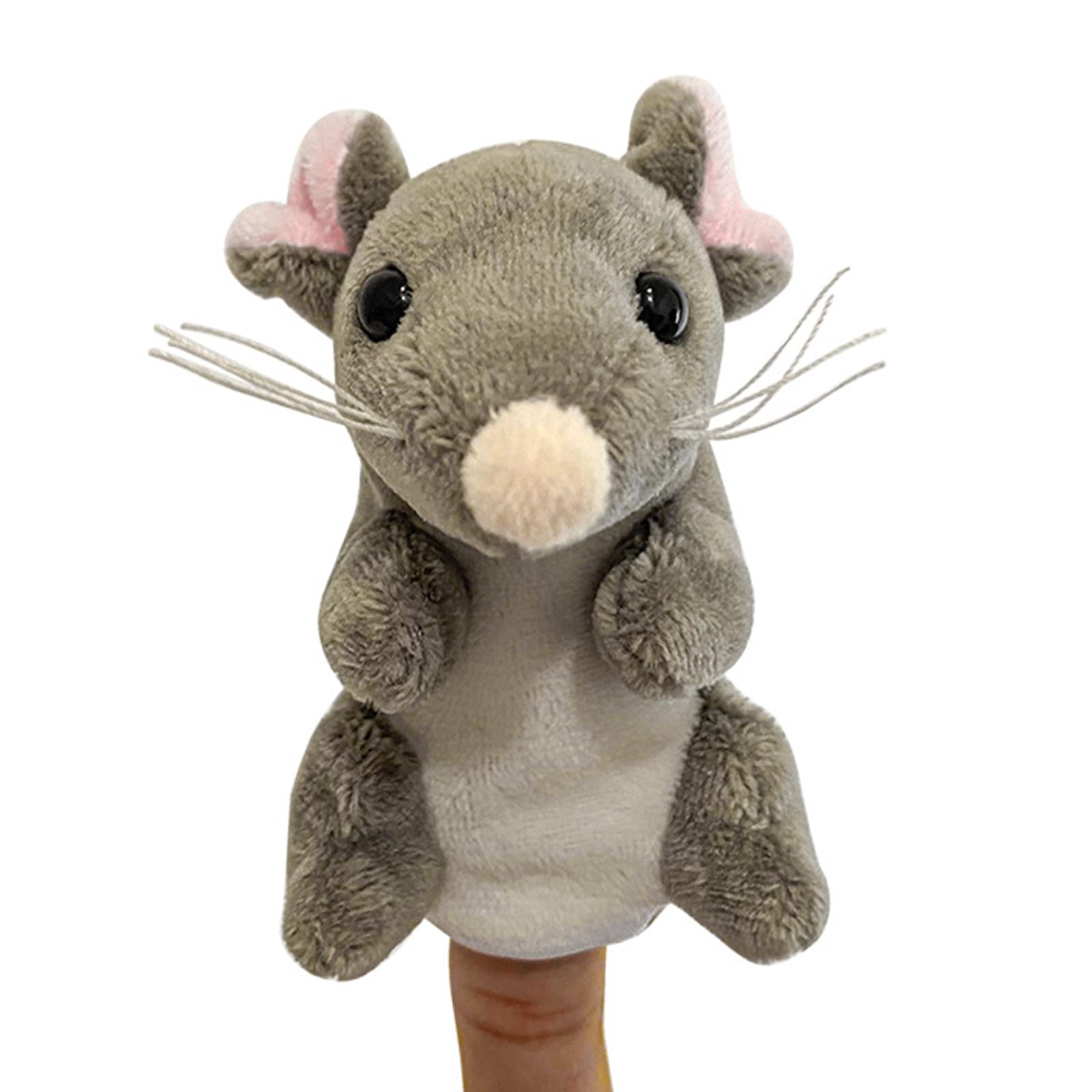 TVETE Finger Puppet, Character Mouse Puppet, Cute Animal Figure for Kids and Cats, Soft Plush Doll, Delicate Finger Puppet for Role Play,
TVETE Finger Puppet, Character Mouse Puppet, Cute Animal Figure for Kids and Cats, Soft Plush Doll, Delicate Finger Puppet for Role Play,