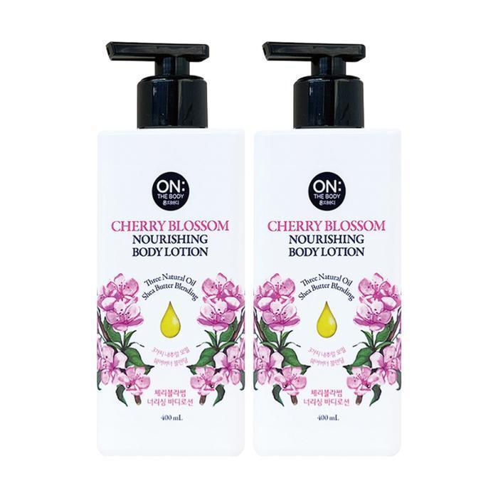 ON THE BODY Cherry Blossom Nourishing Body Lotion 400ml x 2 (19345807)
ON THE BODY Cherry Blossom Nourishing Body Lotion 400ml x 2 (19345807)
