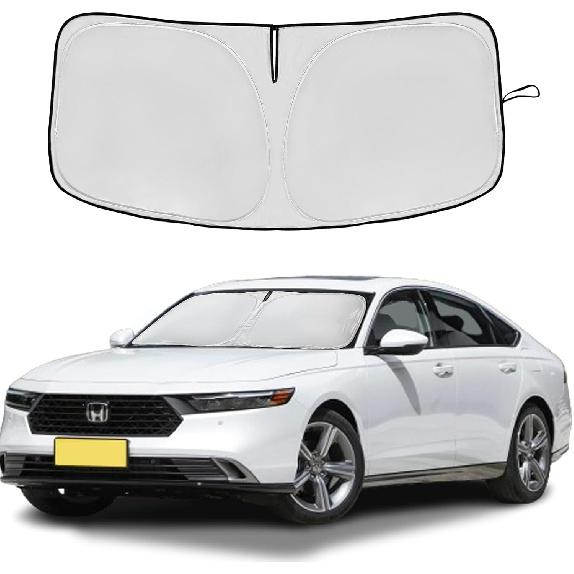 Windshield Visor for Honda Accord 2022 2023 2024 Double Layer 240T Front Window Sunshade Customized Visor Foldable Visor Uv Blocking Summer Essential
Windshield Visor for Honda Accord 2022 2023 2024 Double Layer 240T Front Window Sunshade Customized Visor Foldable Visor Uv Blocking Summer Essential