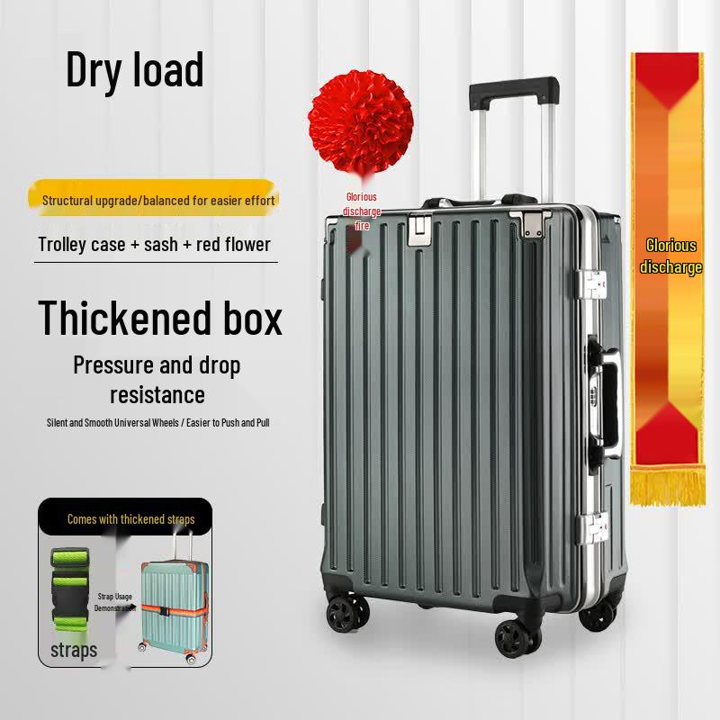 Man Bo Shi Commemorative Aluminum Frame Luggage 22 inch
Man Bo Shi Commemorative Aluminum Frame Luggage 22 inch