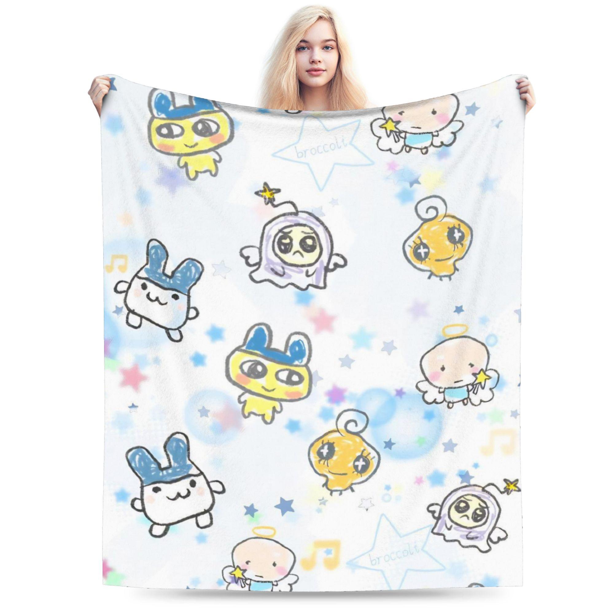 Super Warm BlanketStudents Travel Tamagotchis Mametchi Throw Blanket Flannel Bedspread For Bedroom Graphic Sofa Bed Cover 80x120cm(31x47inch)
Super Warm BlanketStudents Travel Tamagotchis Mametchi Throw Blanket Flannel Bedspread For Bedroom Graphic Sofa Bed Cover 80x120cm(31x47inch)