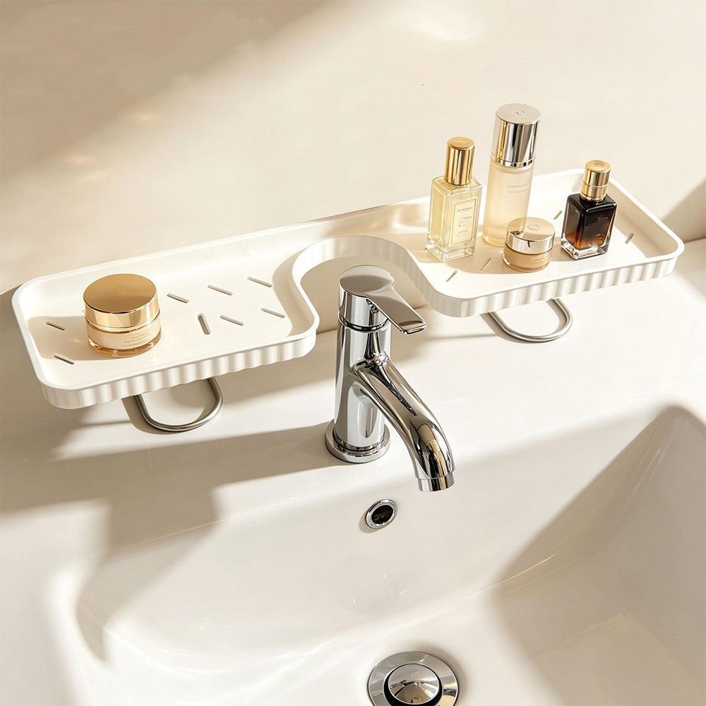 Large Capacity Bathroom Storage Rack No-Drill Sink Drying Rack Faucet Sink Shelf Toilet
Large Capacity Bathroom Storage Rack No-Drill Sink Drying Rack Faucet Sink Shelf Toilet