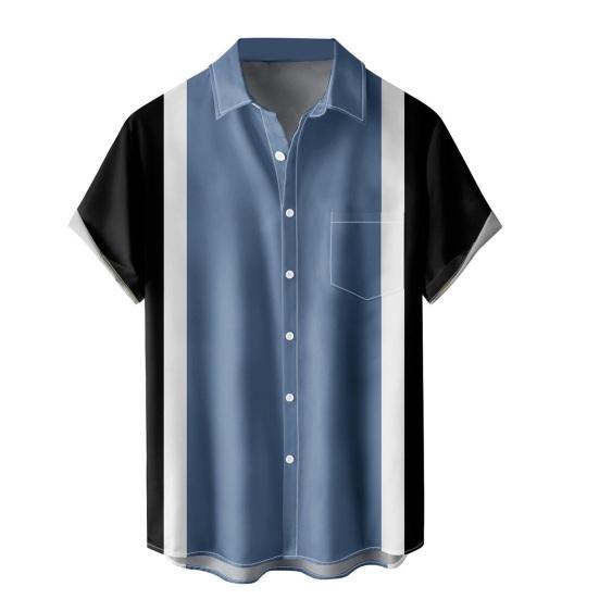 Men Casual Shirt Lapel Short Sleeve Single Breasted Shirt Loose Fit Hawaiian Style Button-Up Bowling Shirt XXL червоний
Men Casual Shirt Lapel Short Sleeve Single Breasted Shirt Loose Fit Hawaiian Style Button-Up Bowling Shirt XXL червоний