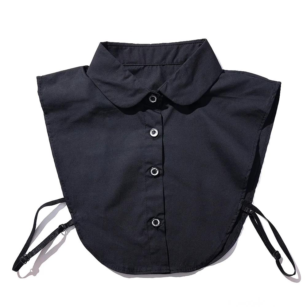 Fashion Front Tie Black White Fake Collar for Women Cotton Stand Detachable Fake Shirt Collar Ties Ladies False Blouse Collars
Fashion Front Tie Black White Fake Collar for Women Cotton Stand Detachable Fake Shirt Collar Ties Ladies False Blouse Collars