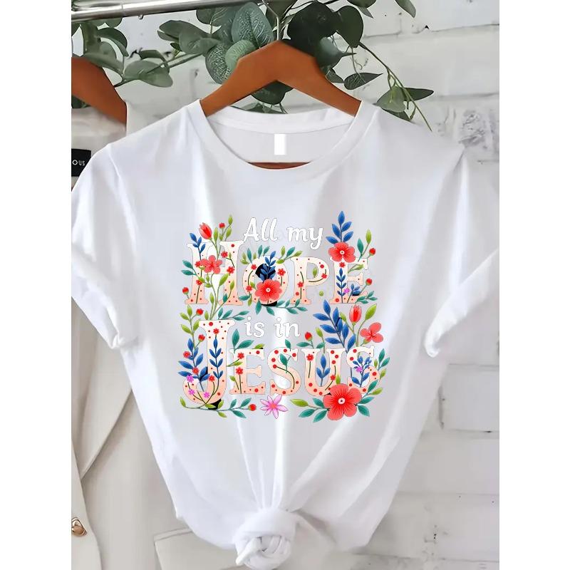Trebalena Women s Oversized All My Hope Is in Jesus Floral Faith T-Shirt - 100% Comfortable Christian Graphic Tee with Vibrant Multicolor Print, S белый
Trebalena Women s Oversized All My Hope Is in Jesus Floral Faith T-Shirt - 100% Comfortable Christian Graphic Tee with Vibrant Multicolor Print, S белый