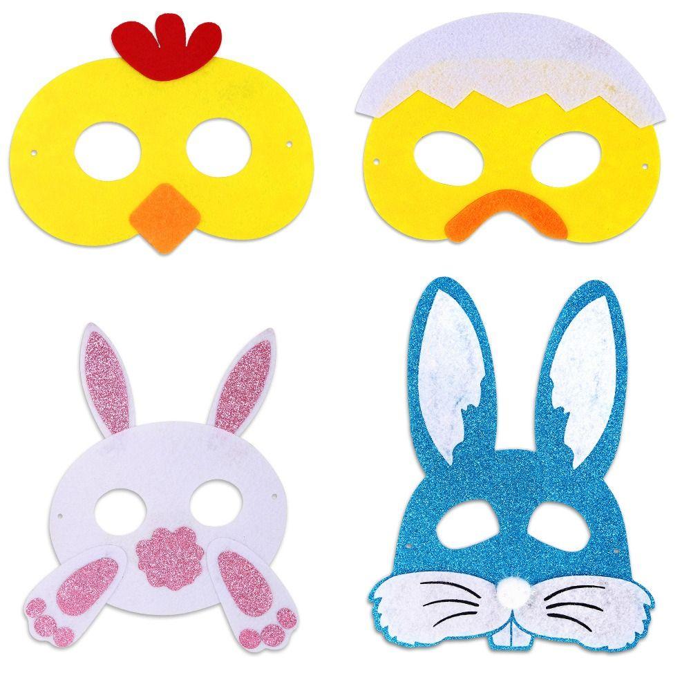 Cute Easter Felt Mask Exquisite Animal Mask Creative Rabbit Chicken Eye Mask Party Favors Style 2
Cute Easter Felt Mask Exquisite Animal Mask Creative Rabbit Chicken Eye Mask Party Favors Style 2