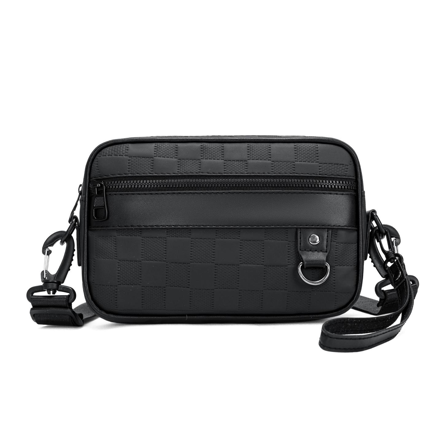 Men s Shoulder Bag Multi-Back Clutch Bag Large Capacity Commuter Crossbody Bag чорний
Men s Shoulder Bag Multi-Back Clutch Bag Large Capacity Commuter Crossbody Bag чорний